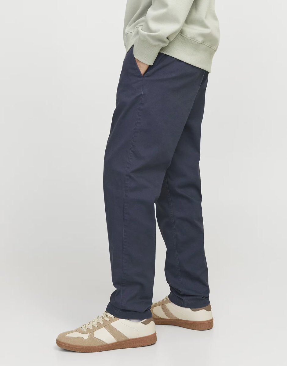 ASOS Jack & Jones Chino trousers in navy blazer - 4