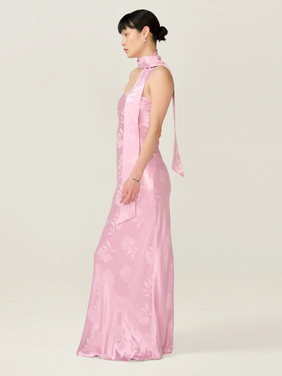 OMNES Myla Dress in Vintage Pink - 3