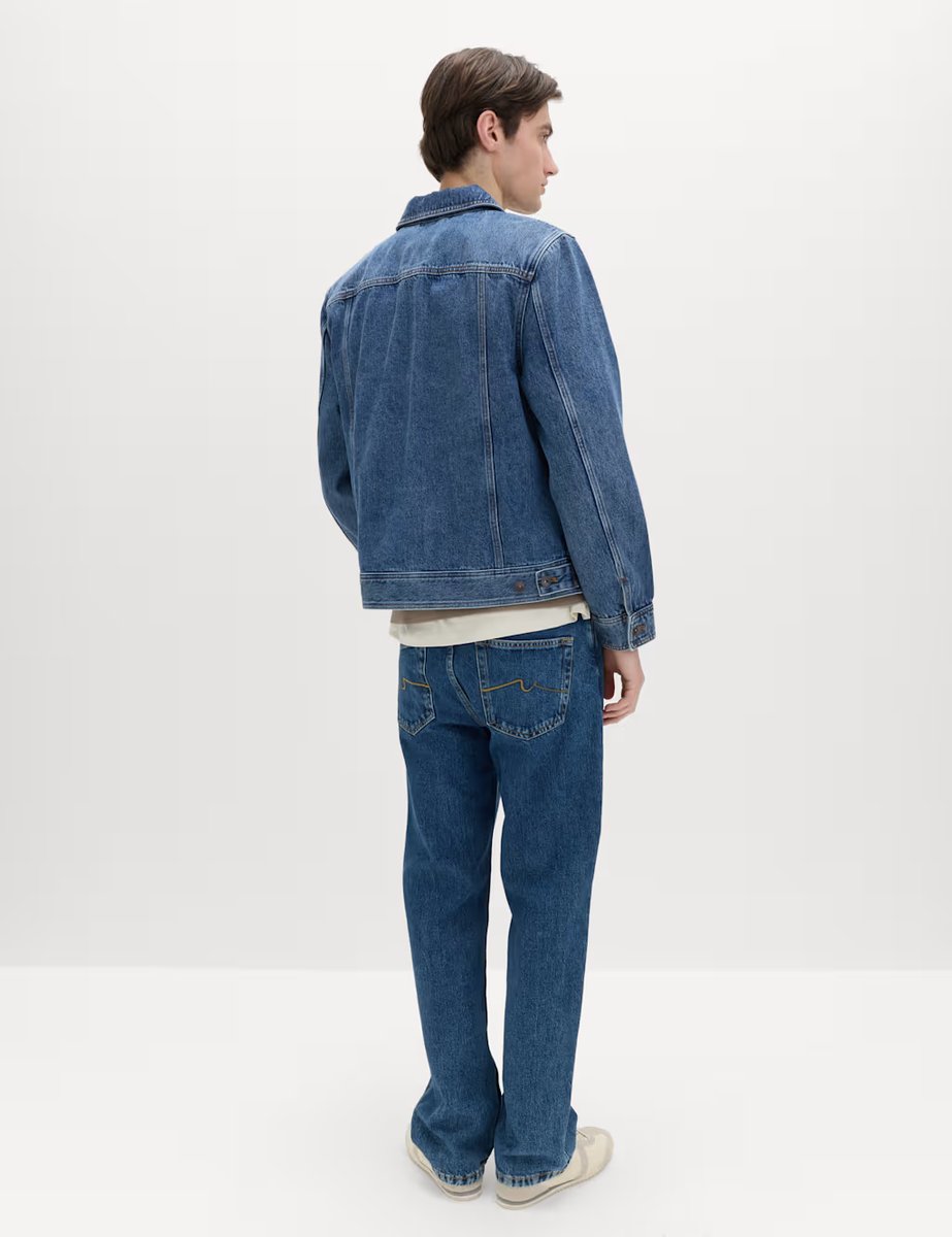 Marks & Spencer M&S Denim Trucker Jacket Med Blue Denim - 4