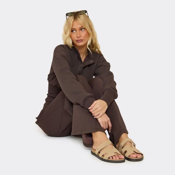 EGO Valerie Gladiator Velcro Strap Flat Slider Sandal In Nude Faux Suede, Women's Size UK 3