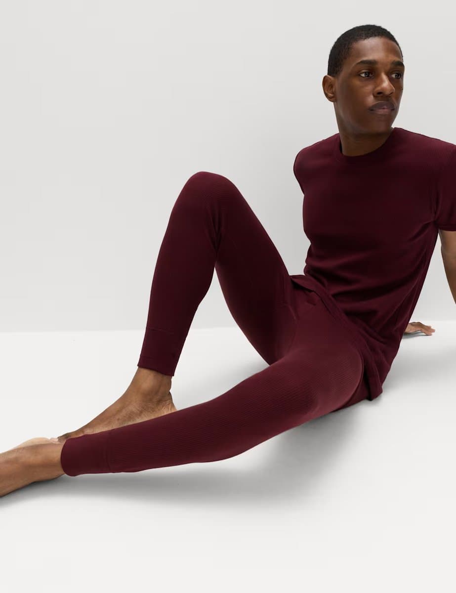 Marks & Spencer M&S Heatgen™ Medium Thermal Long Johns Burgundy