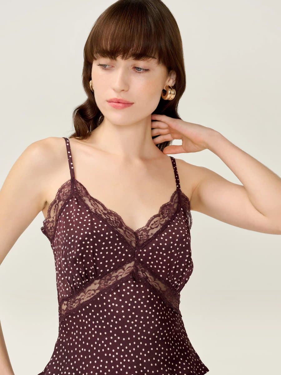 OMNES Tamara Top in Chocolate