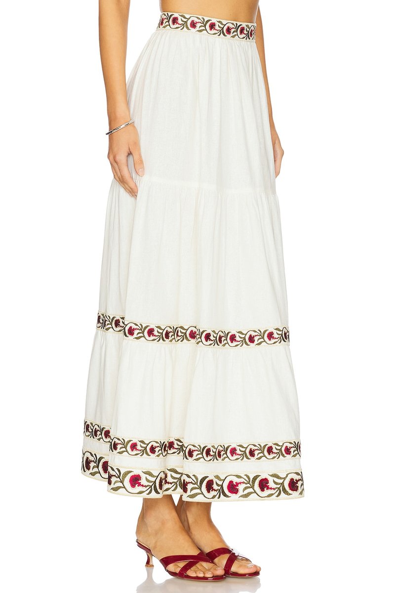 revolve Carnation Ruffle Skirt - 2