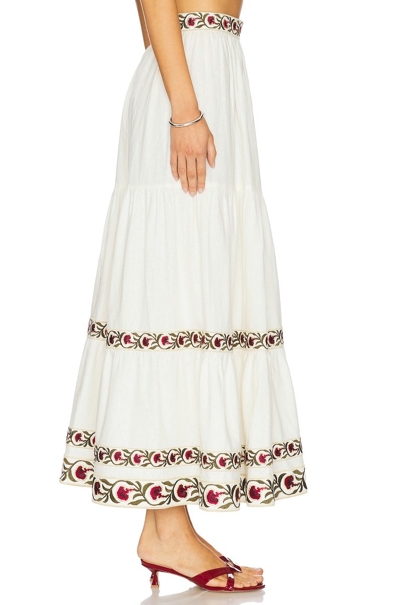 revolve Carnation Ruffle Skirt - 3