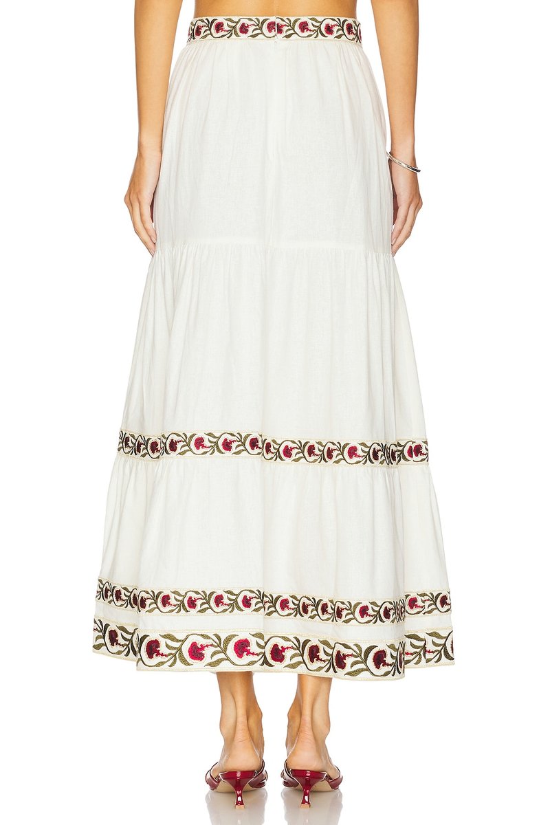 revolve Carnation Ruffle Skirt - 4