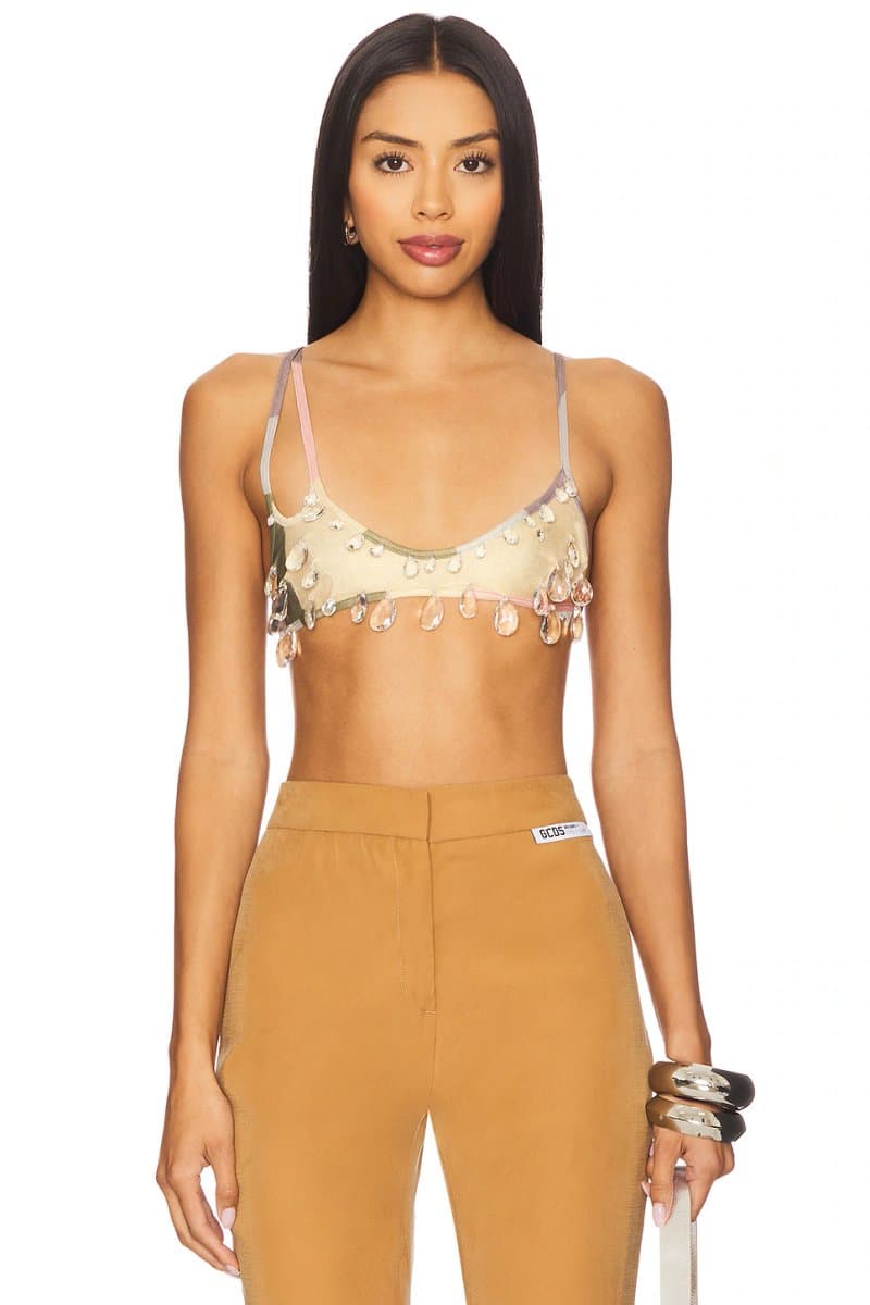 revolve Rainbow Lame' Sita Drops Bra