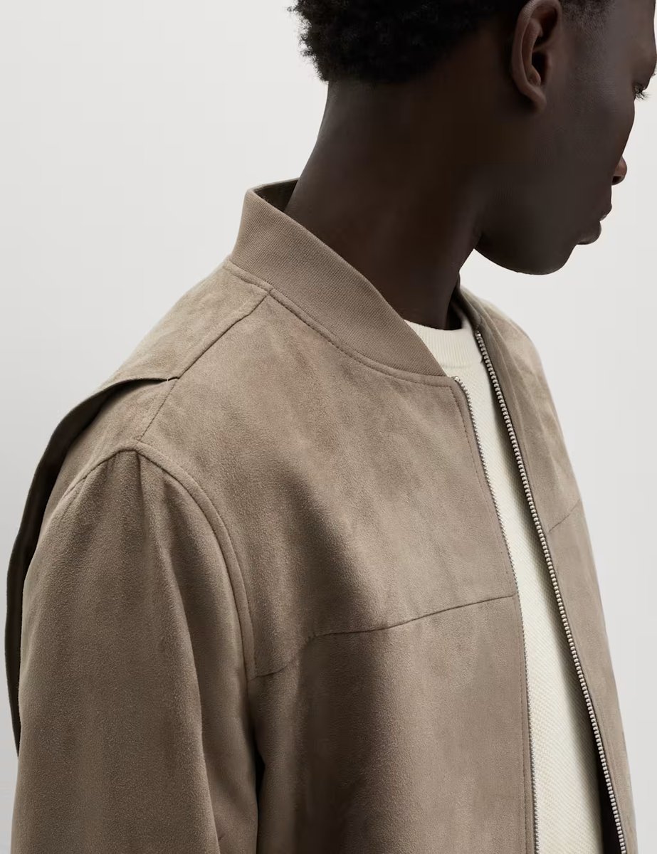 Marks & Spencer M&S Faux Suede Bomber Mole - 4