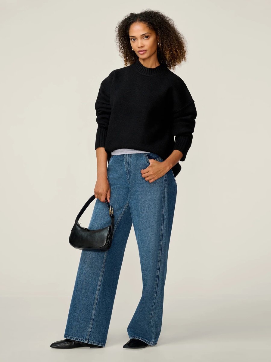 OMNES Clementine Jumper in Black - 3