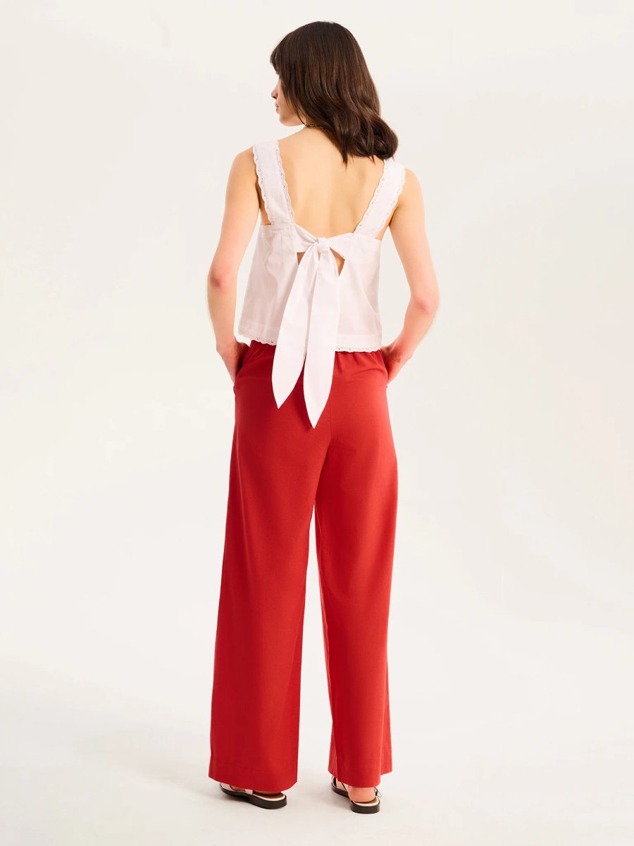 OMNES Elinda Top in White - 2