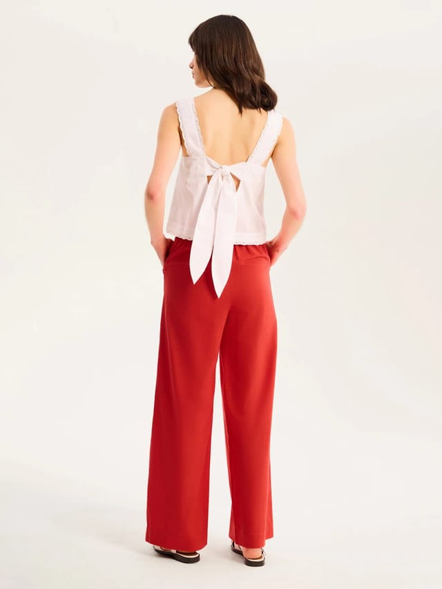 OMNES Elinda Top in White - 2