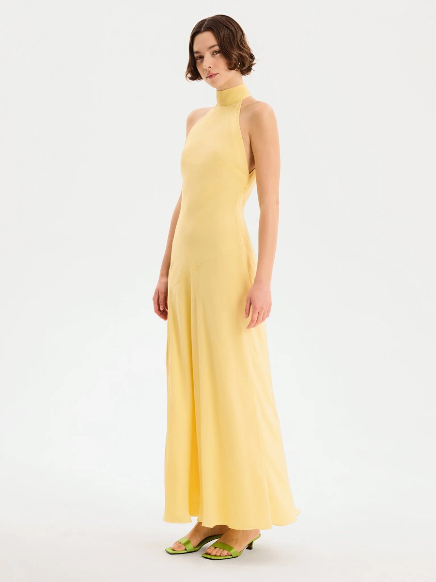 OMNES Elsie Dress in Lemonade - 2