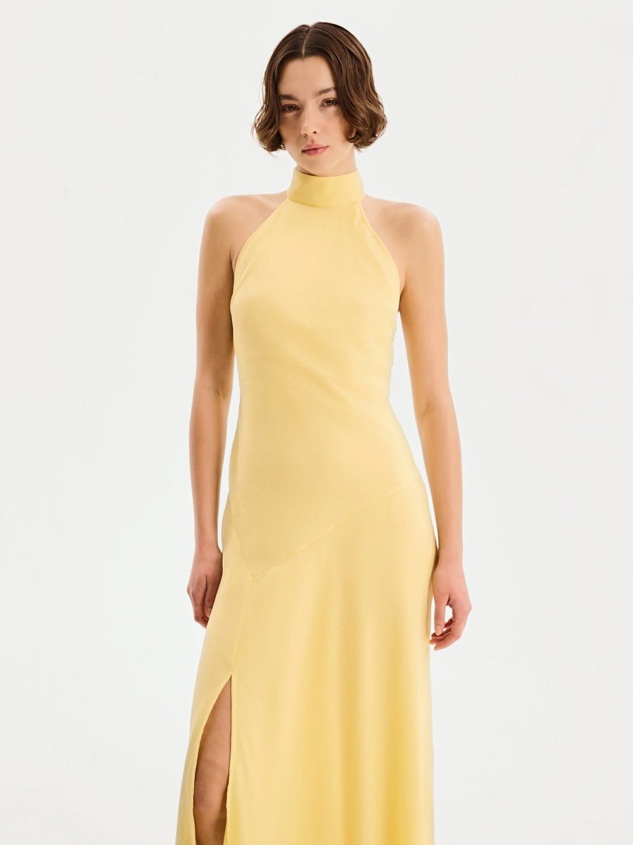 OMNES Elsie Dress in Lemonade - 4