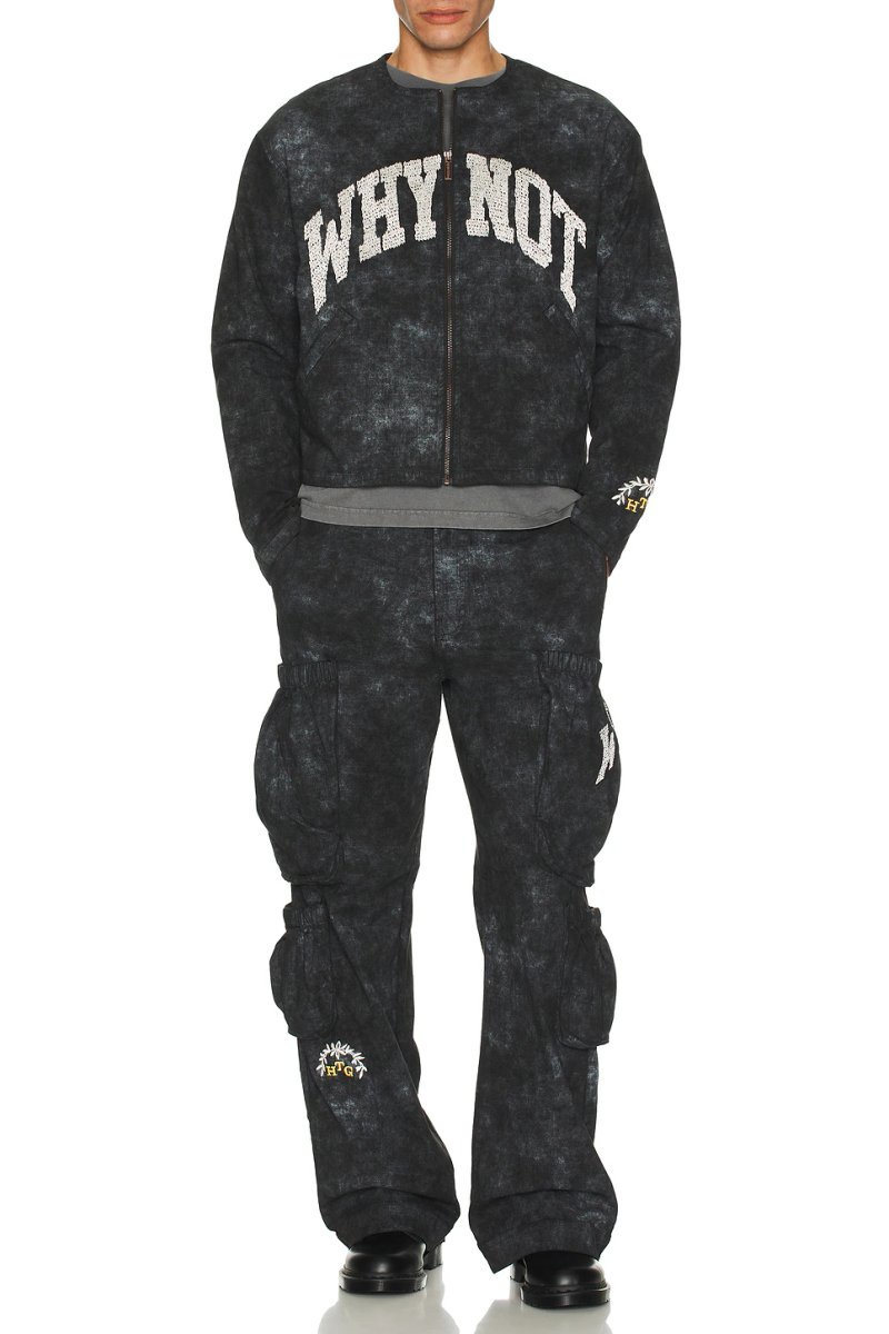 revolve Twill Cargo Wide Leg - 3