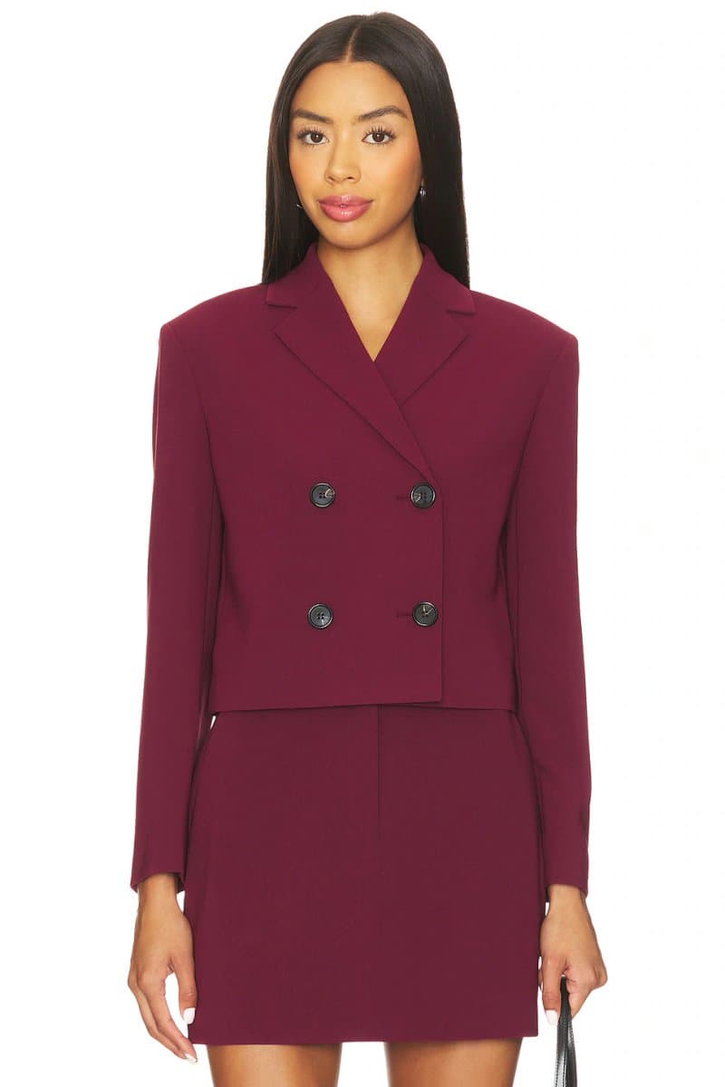 revolve Crop Jacket Admiral