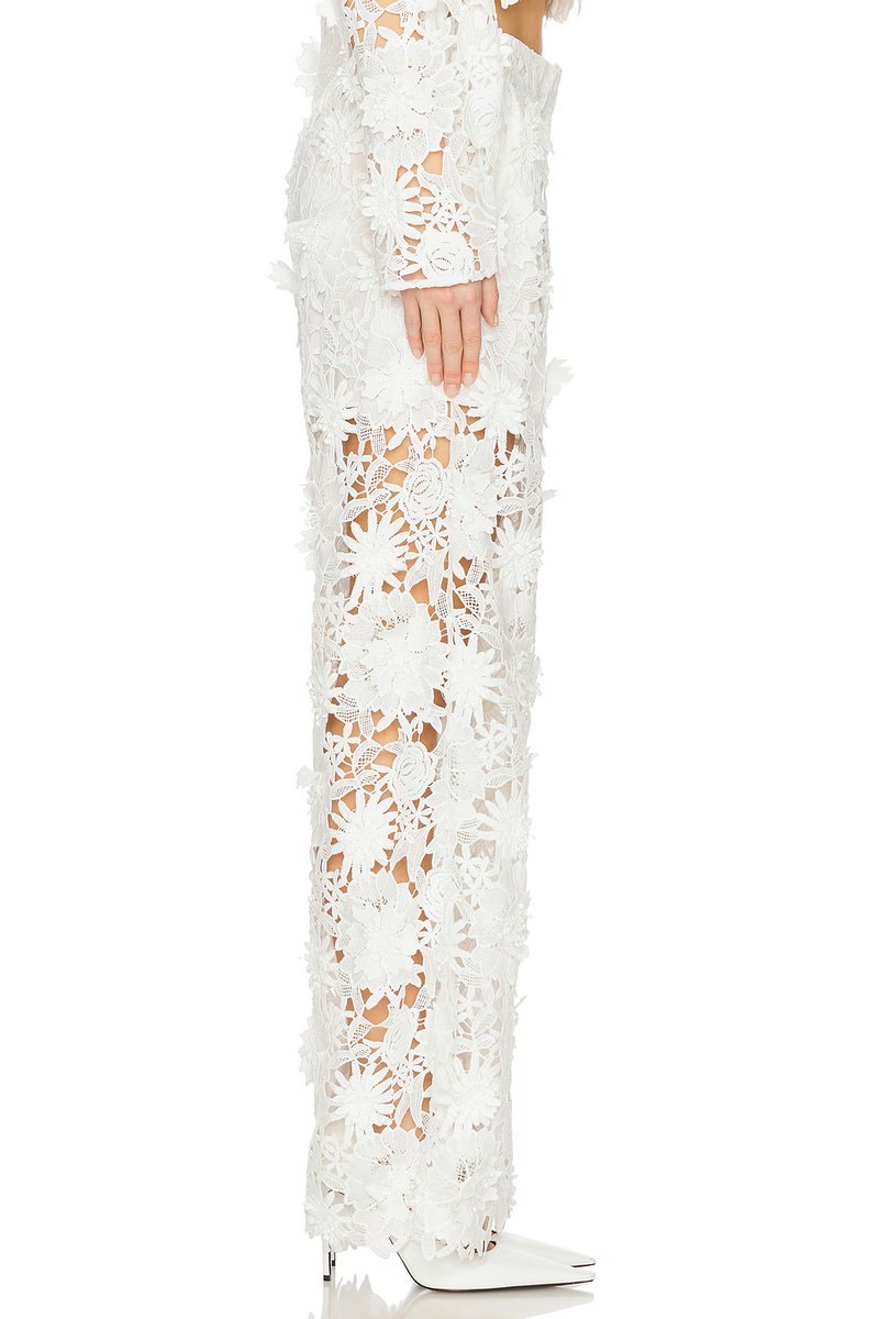 revolve Adrian Floral Lace Pants - 3