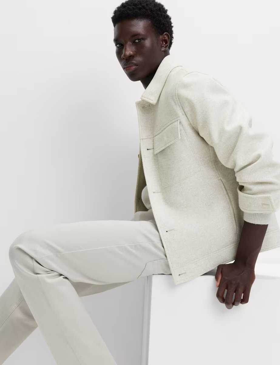 Marks & Spencer M&S Short Jacket Winter White - 2