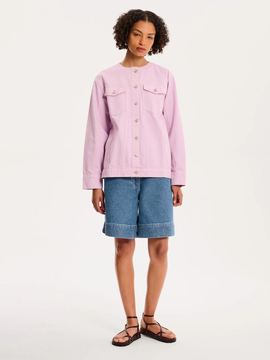 OMNES Wilona Jacket in Lilac - 3