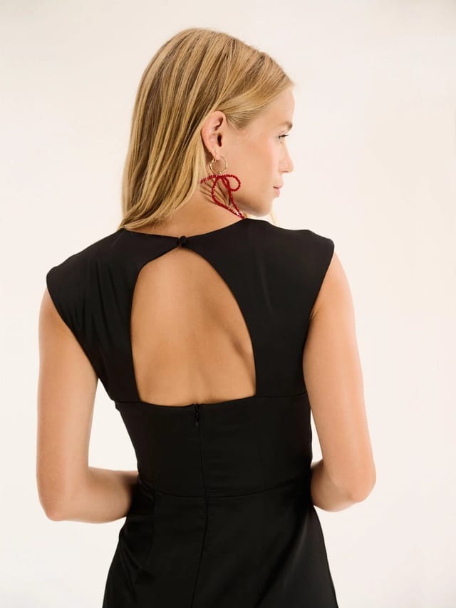 OMNES Marin Twist Front Dress - 3