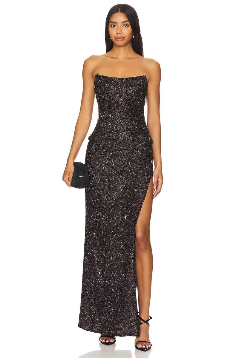 revolve Mesh Strapless Top - 4