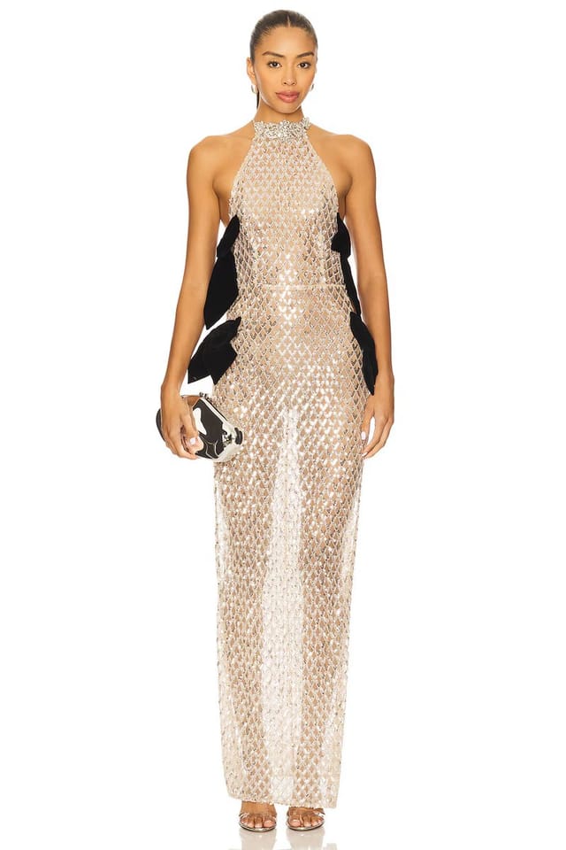 revolve Maeve Halterneck Maxi Dress - 2