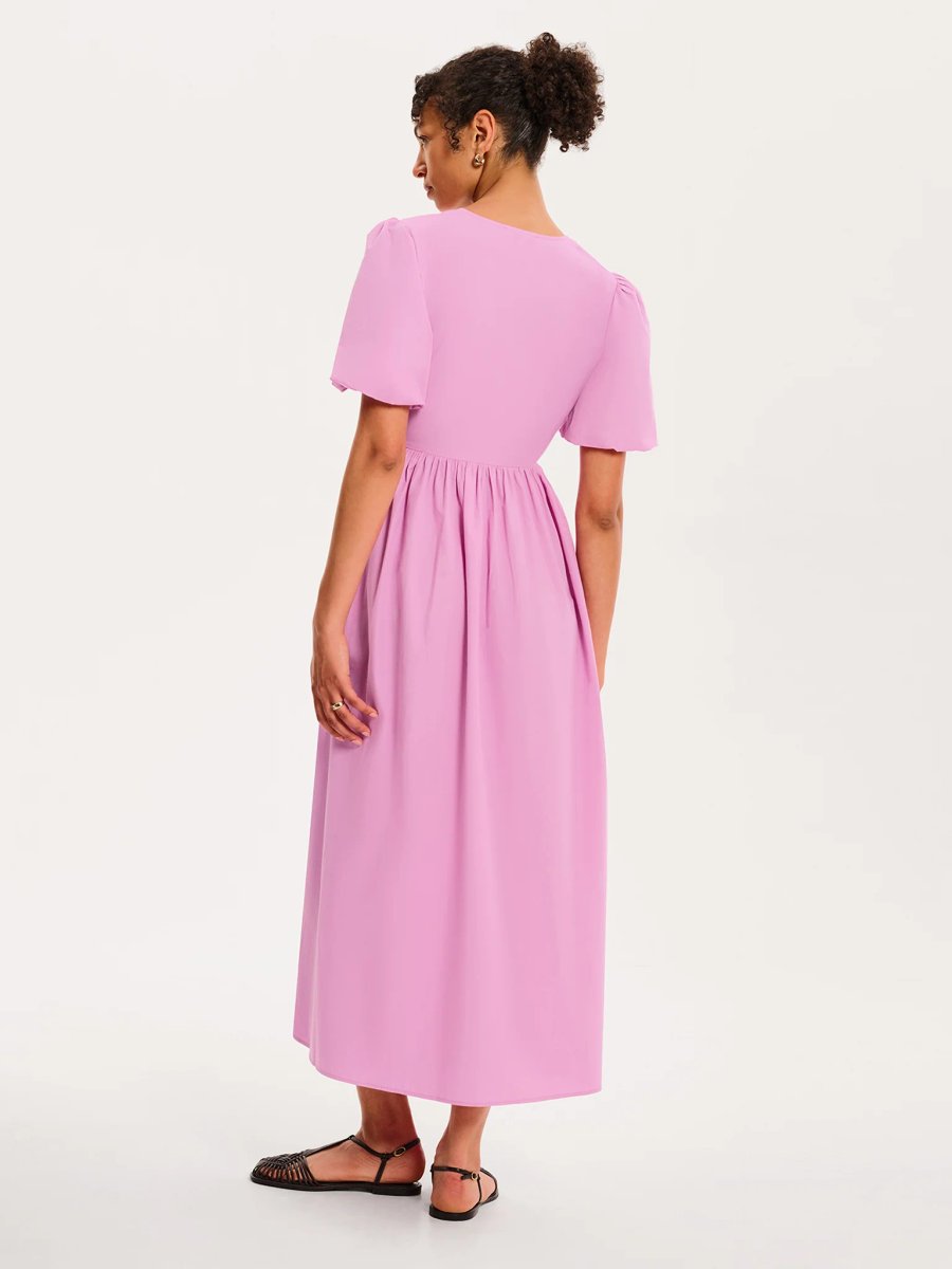OMNES Joy Midi Dress in Lilac - 3