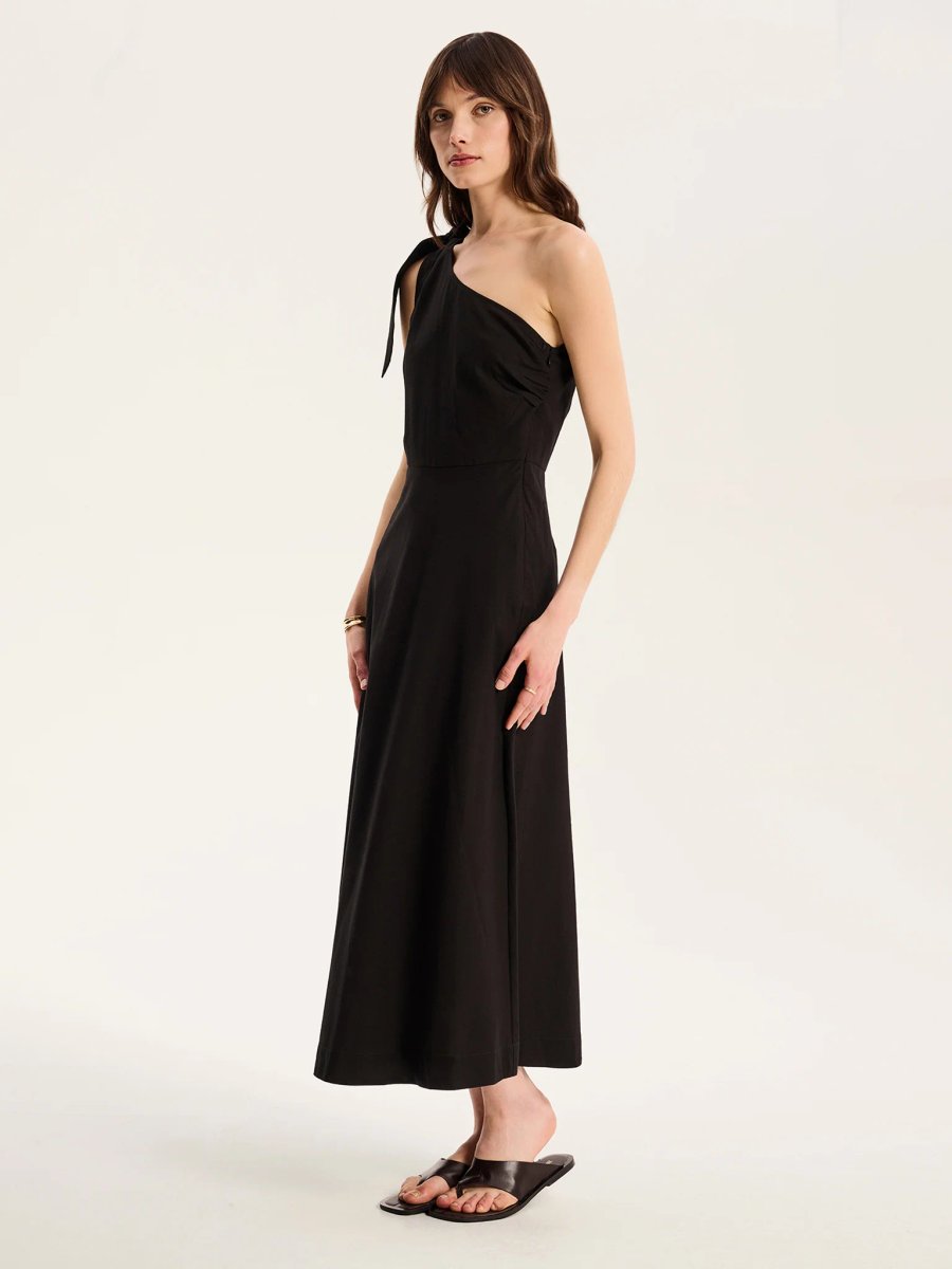 OMNES Junaya Dress in Black - 4