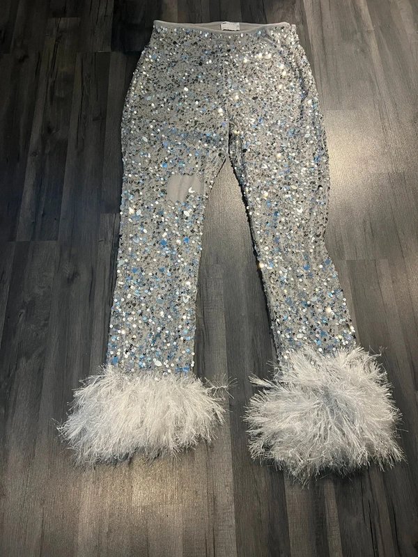 ASOS Asos luxe sequin trousers UK18 - 4
