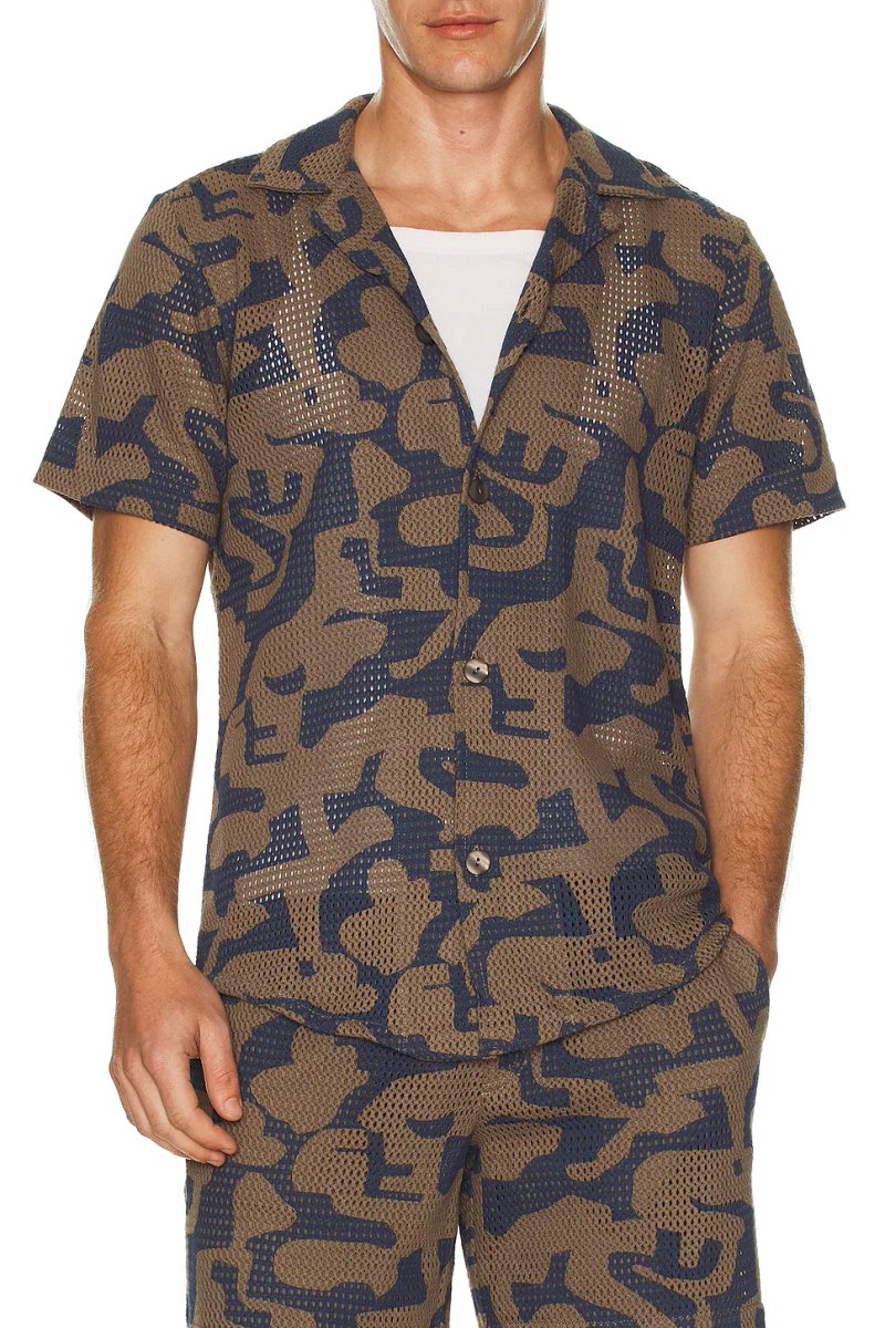 revolve Morel Puzzlotec Cuba Net Shirt - 4