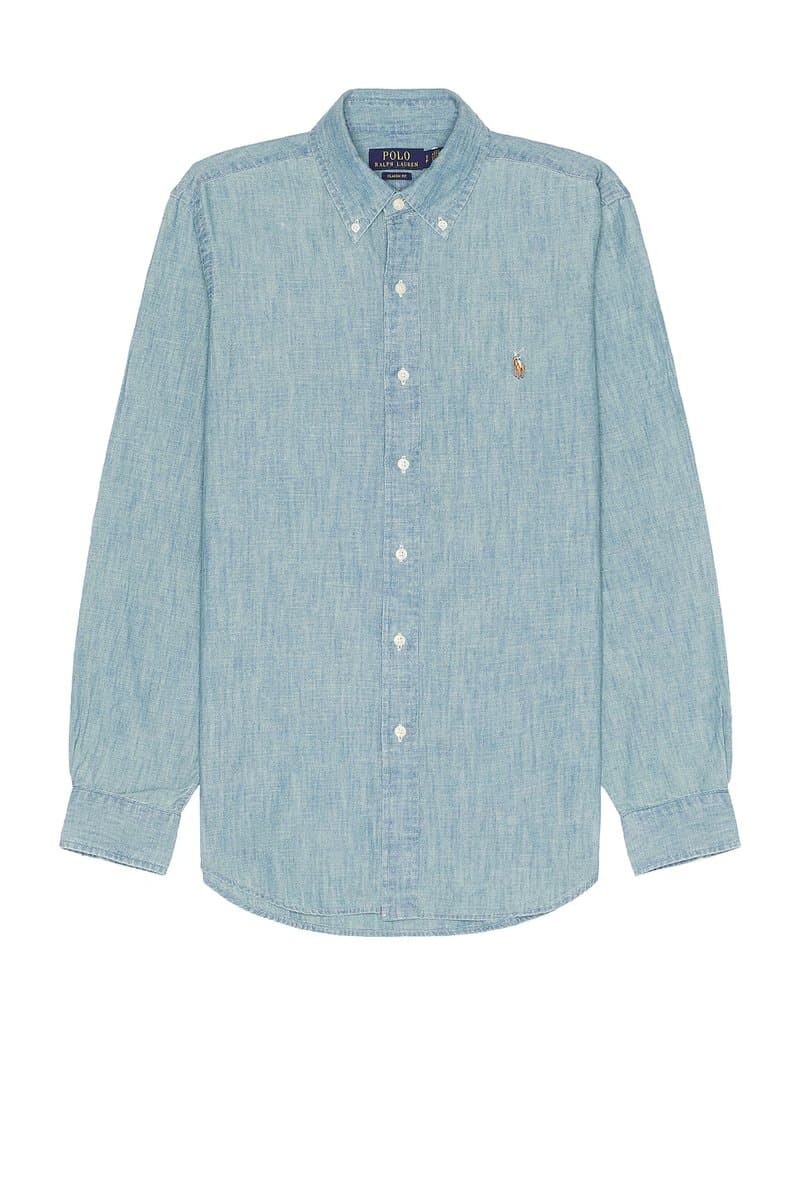 revolve Denim & Chambray Sport Shirt