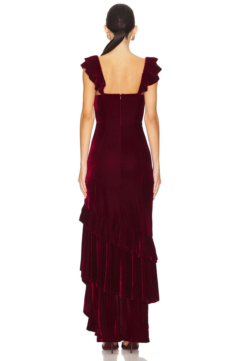 revolve Camille Velvet Gown - 3
