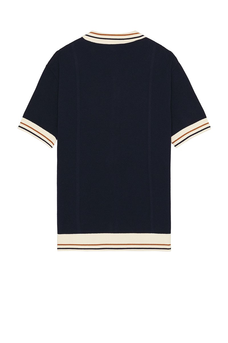 revolve Stevie Waffle Ribbed Knit Polo - 3