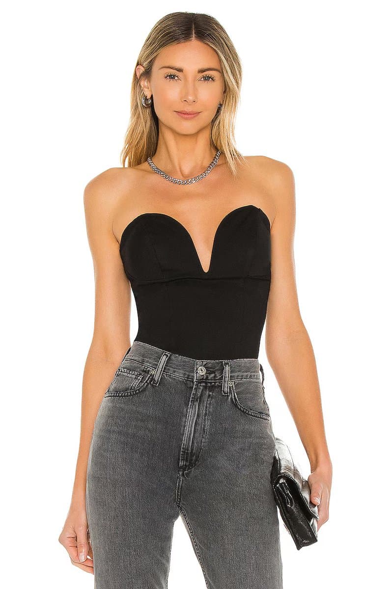 revolve Gianna Sweetheart Bodysuit
