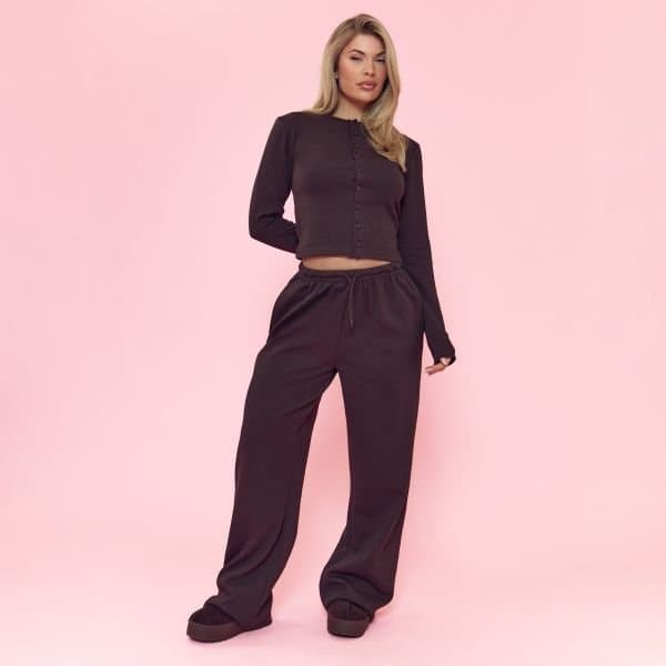 EGO EGO Chocolate Brown Joggers