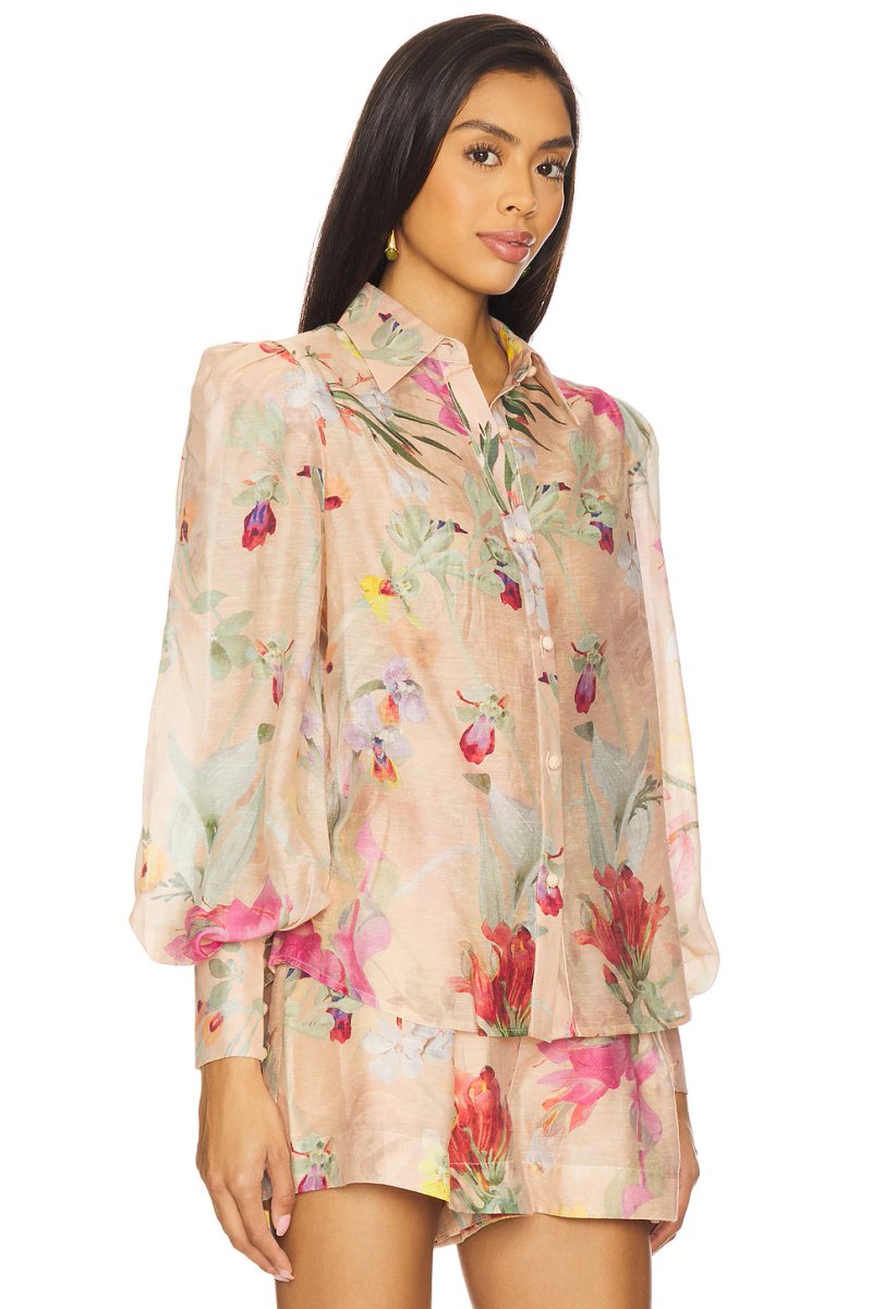 revolve Lily Flower Shirt - 2
