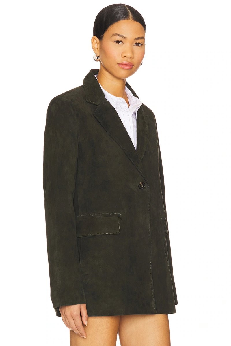 revolve Madalena Suede Blazer - 2