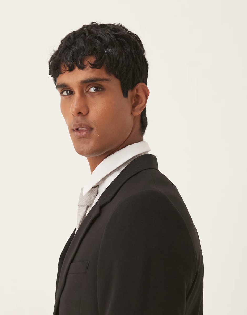 ASOS ASOS DESIGN slim suit jacket in black - 4