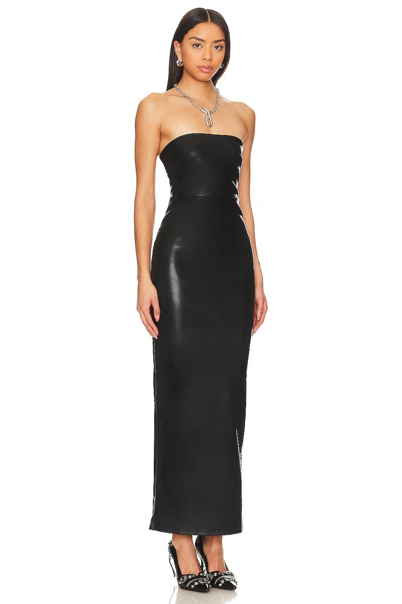 revolve Alexandra Faux Leather Dress - 2