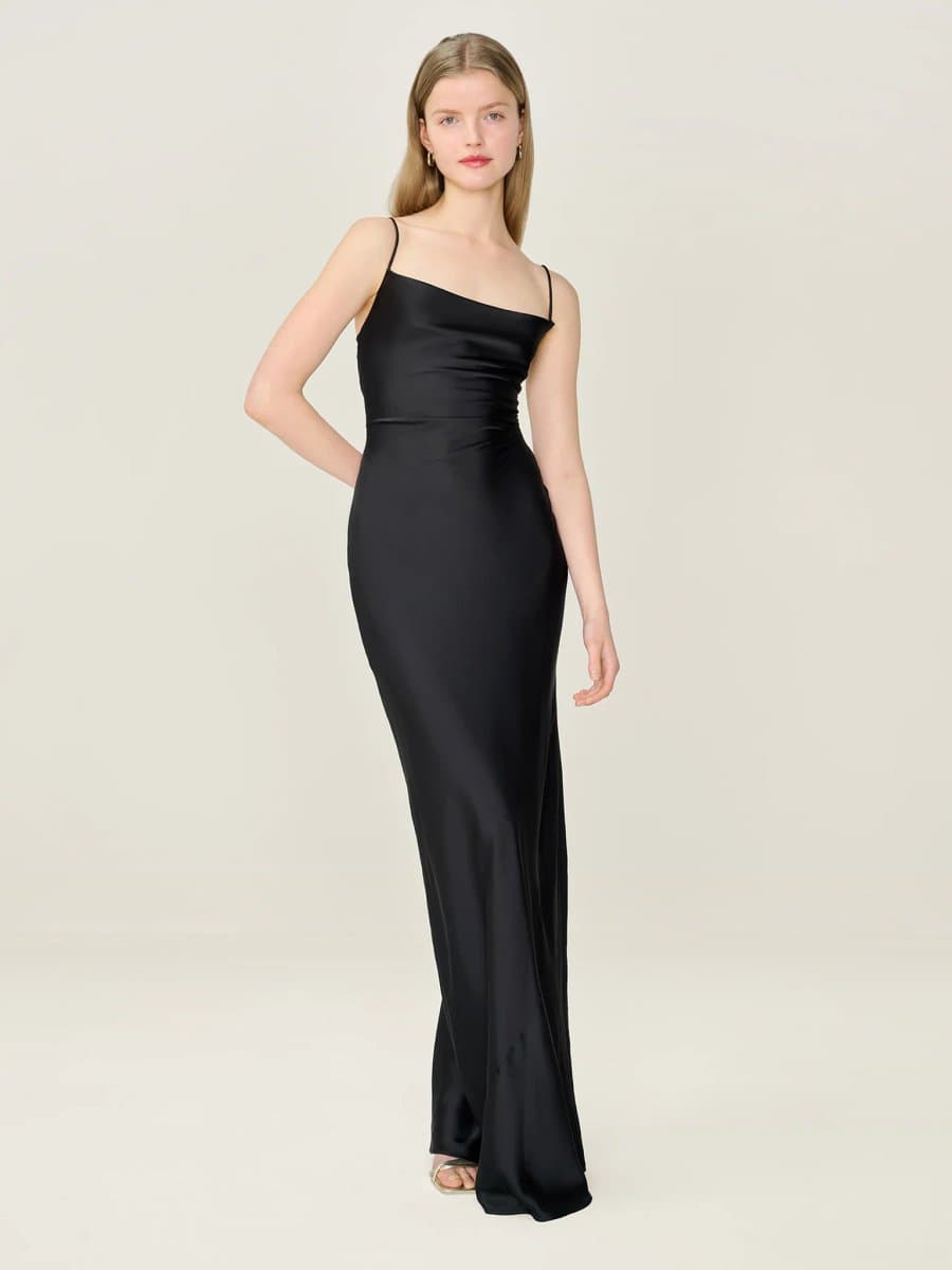 OMNES Ginny Dress in Black