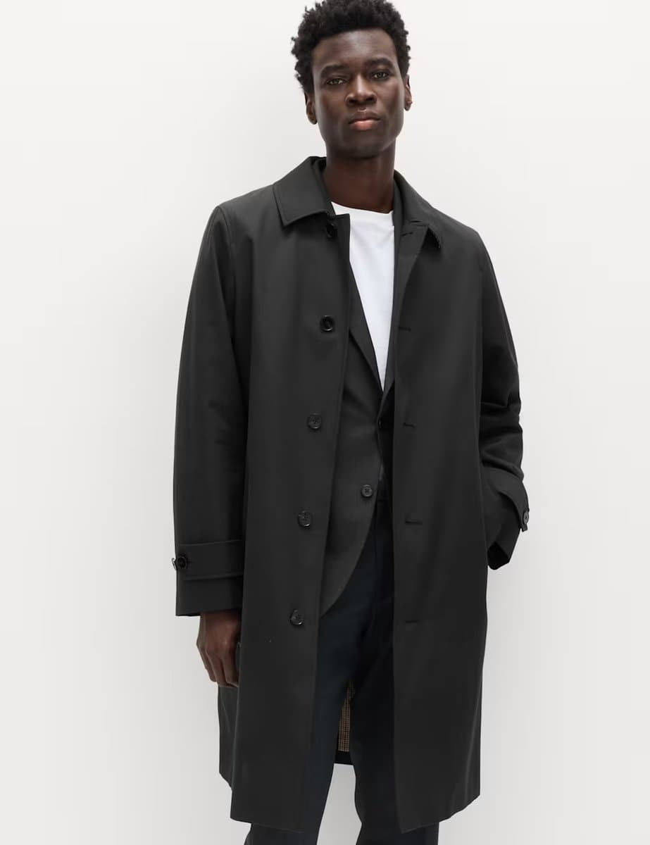 Marks & Spencer M&S Classic Trench Coat in Black