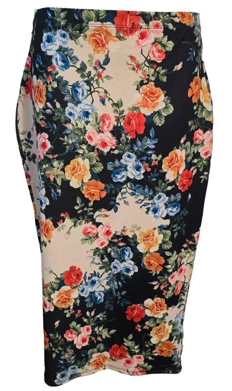ASOS ASOS Floral Long Pencil Skirt Size 10 - 1