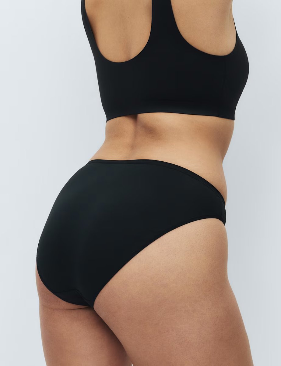 Marks & Spencer M&S 7 Pack Microfibre High Leg Knickers Black Mix - 3