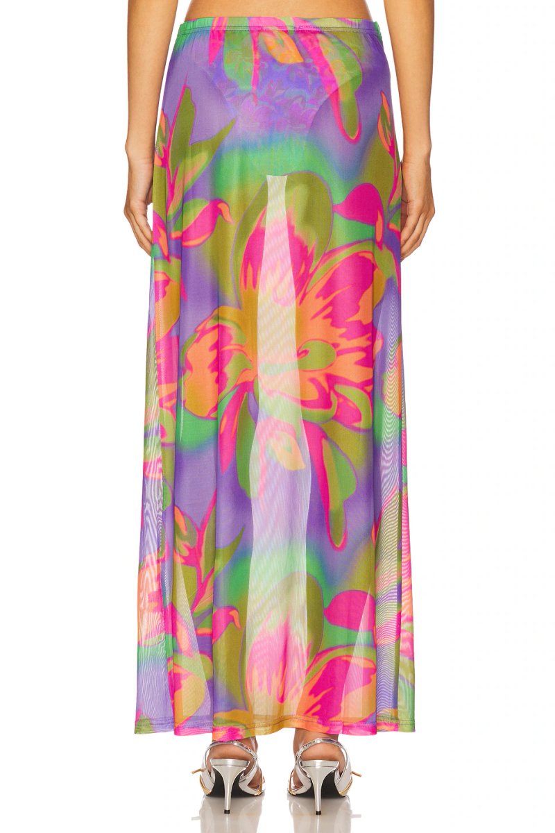 revolve Miami Maxi Skirt - 4