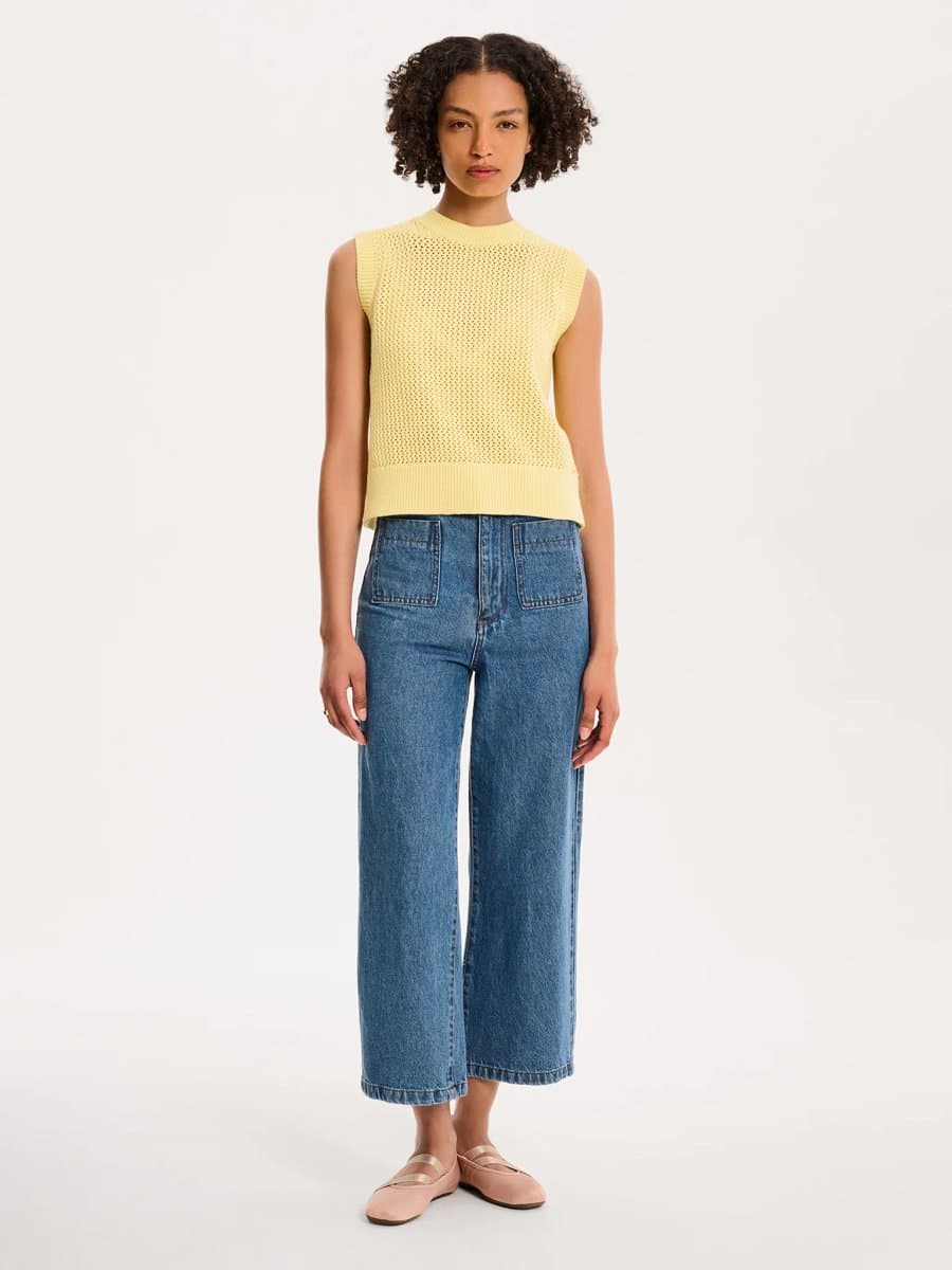 OMNES Effie Tank in Yellow