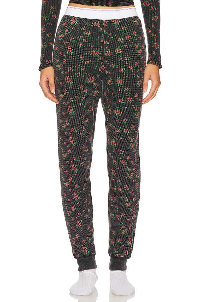 revolve Waffle Jogger Pant