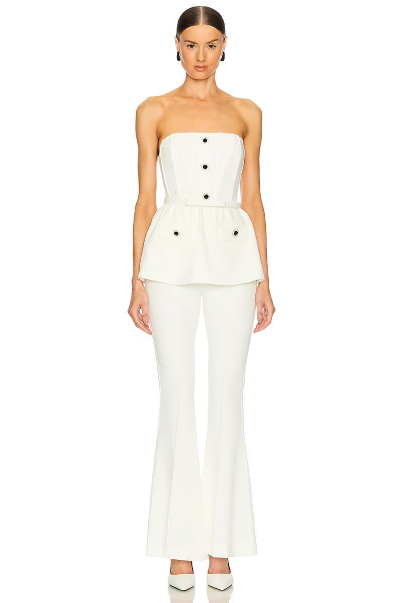 revolve Stretch Crepe Jumpsuit
