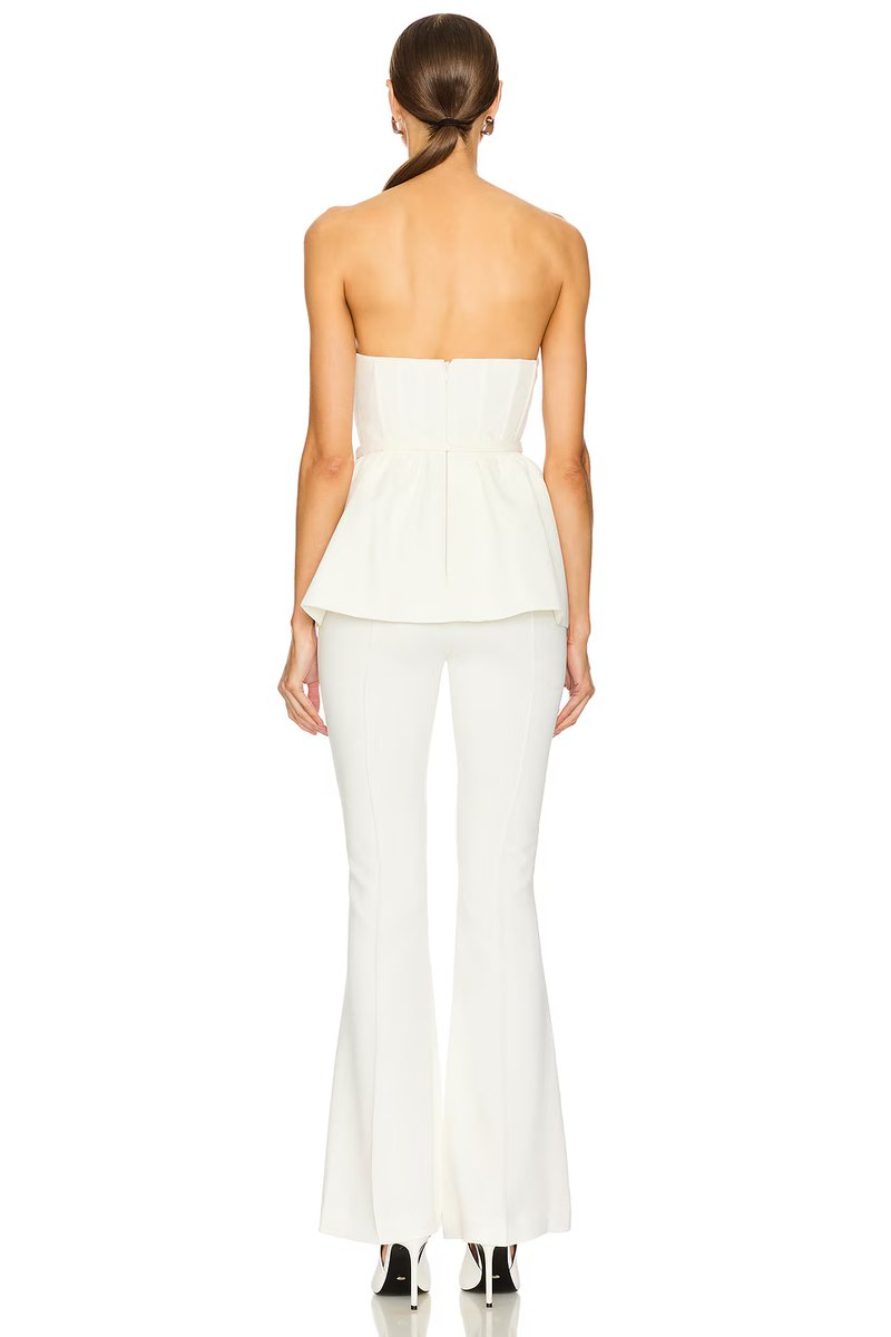 revolve Stretch Crepe Jumpsuit - 3