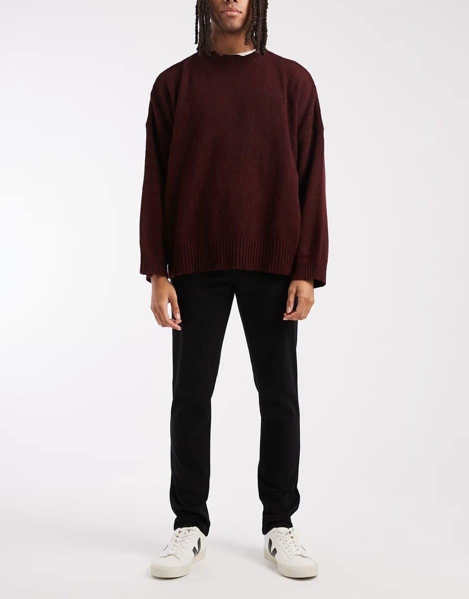 ASOS ASOS DESIGN skinny chinos in black
