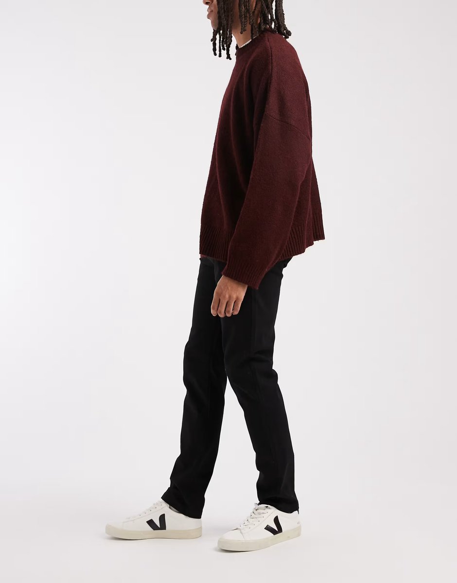 ASOS ASOS DESIGN skinny chinos in black - 2