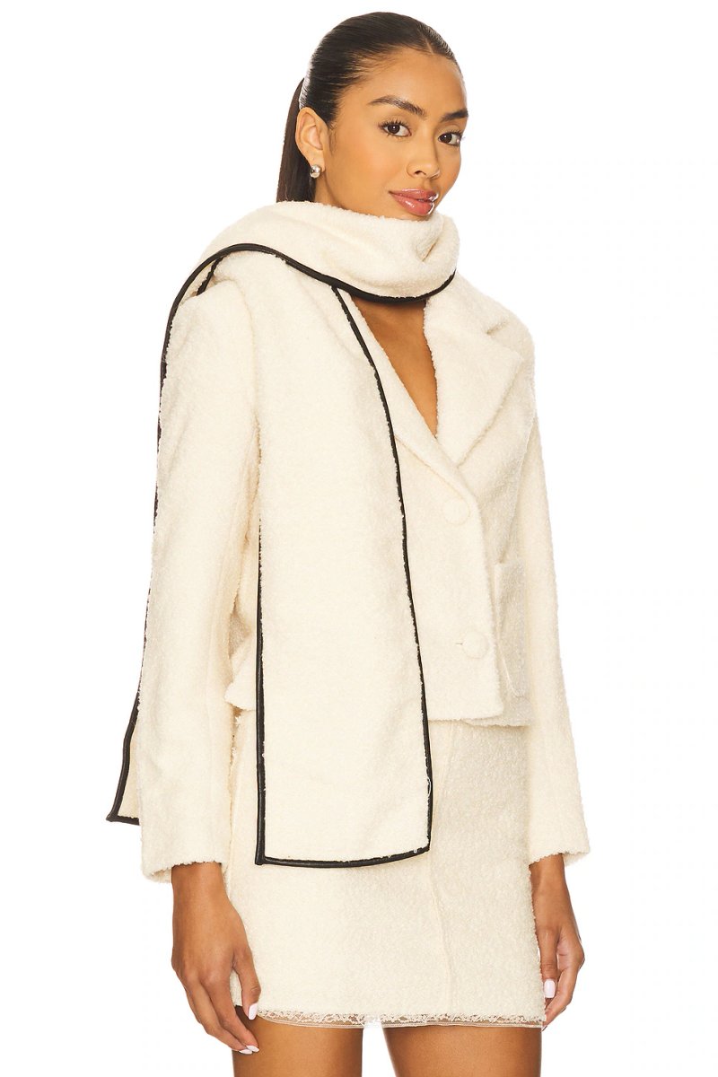 revolve Creamer Tweed Jacket - 3