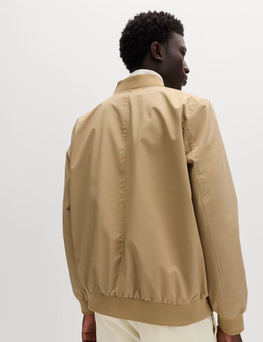 Marks & Spencer M&S Bomber Jacket with Stormwear™ Light Sand - 2